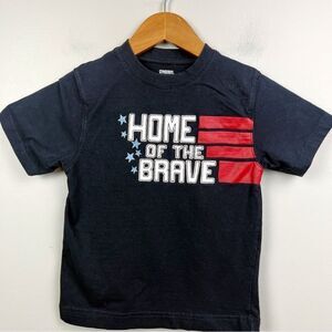 Gymboree Patriotic Kids T-Shirt - Navy Blue